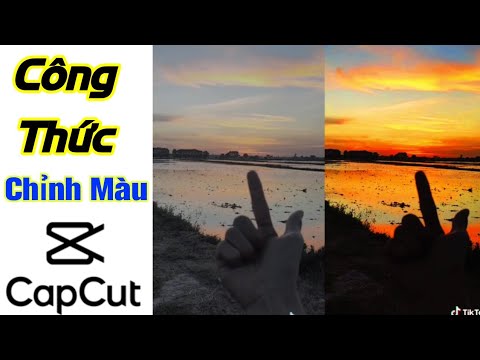 Cách Chỉnh Màu Đẹp - HƯỚNG DẪN CÁCH CHỈNH MÀU TRÊN CAPCUT CỰC ĐẸP | CÔNG THỨC CHỈNH MÀU TRÊN CAPCUT | CAPCUT