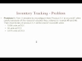 Inventory Tracking in LINKS Supply Chain Management Simulation Game