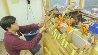 Cheater Strips on a Cedar Strip Boat