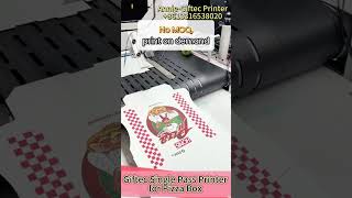 Eye-Catching Printed Pizza Boxes Boost Your Takeaway Sales——Giftec Single Pass Printer #cmykprinting