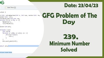 Minimum Number || C++ || GFG Daily Problem