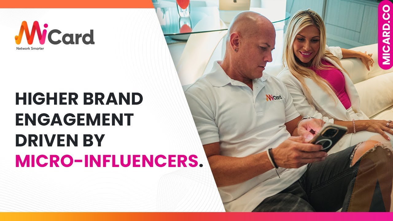 Higher Brand Engagement Driven by Micro-Influencers - MiCard