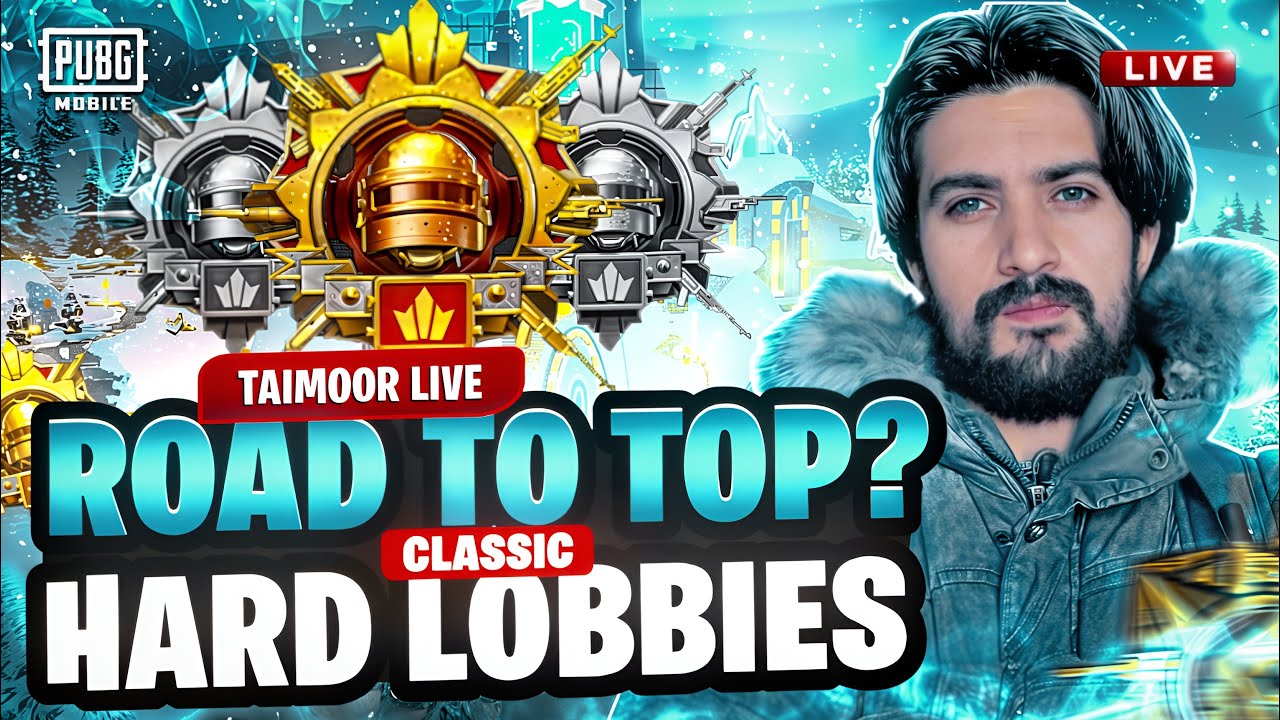 ROAD TO TOP 10 | PUBG MOBILE LIVE RANK PUSH | TAIMOOR LIVE - YouTube