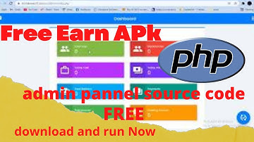 Earning apk php admin panel free #free_earning_apk_php_adminpanel