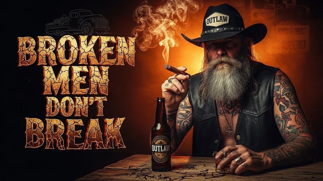 Broken Men Don't Break【2025 Outlaw Country Rap Road Mix】Southern Rock × Western Hiphop Road Playlist