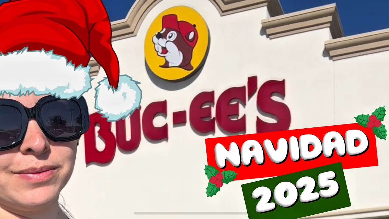 Buc-ees Store Navidad 2025 San Antonio Texas por NOPALI VLOGS Merry Christmas 