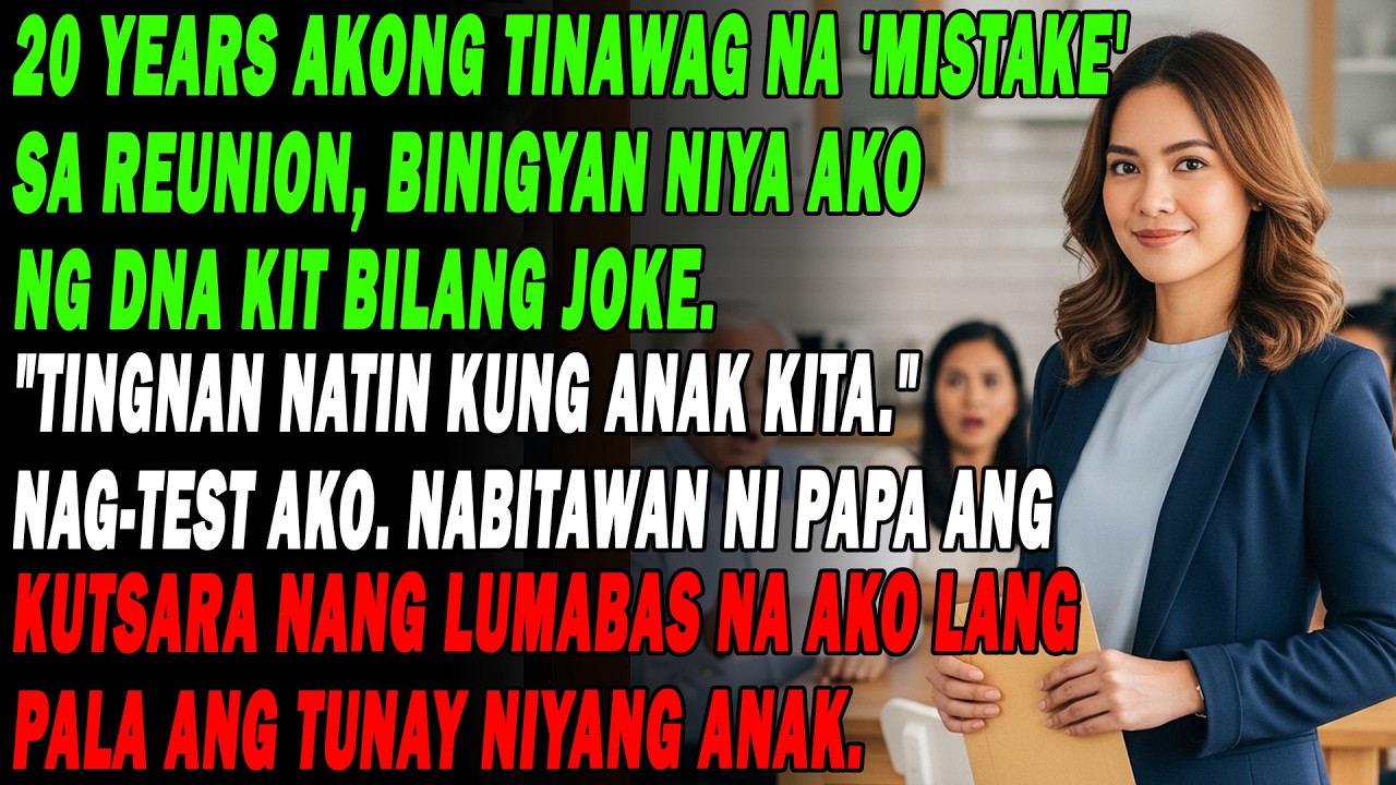 Binigyan Ako Ng Dna Kit Ni Papa Sa Reunion Bilang Biro—Pero Natulala Siya Nang Lumabas Ang Resulta🤯