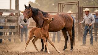 A Foal Wouldn’t Leave His Mother’s Side — What Happened Next Left Everyone Silent screenshot 4