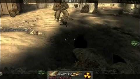 COD: Modern Warfare 2 360 degree sniper and throwing knife trick shots!!!