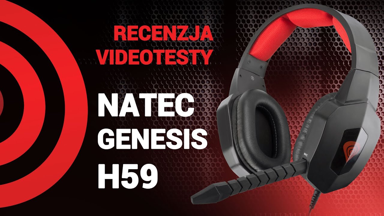 Natec Genesis H59 - Test Niedrogich Słuchawek