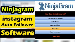 Ninjagram Latest 7.5.9.5 Latest - Best Instagram Auto Follower Bot