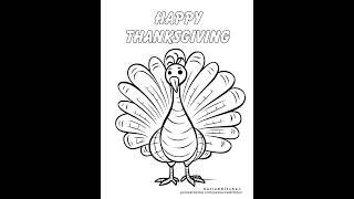 Thanksgiving Coloring Sheets