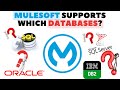 [1 Min Game Changer] Which all Databases are supported by MULESOFT? 🤔