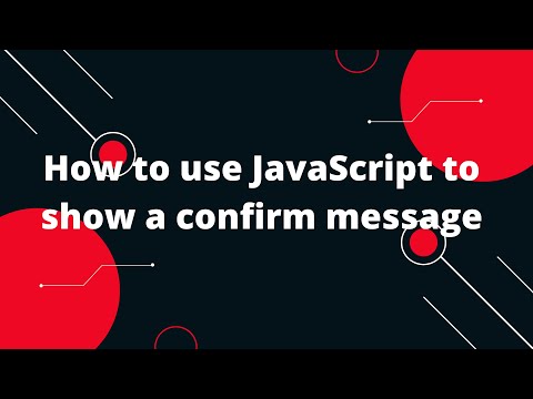 JavaScript Tutorial in Hindi #124 How to use JavaScript to show a confirm message