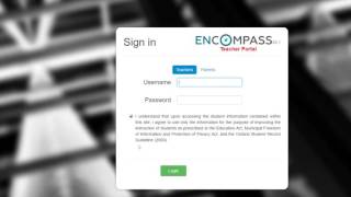 Logging Into COMPASS - Teacher Portal