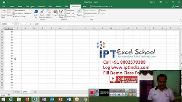 Show Progress on Status Bar - Excel VBA Course in Hindi