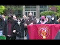 Protesters gather at University of Oregon