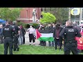 Protesters gather at University of Oregon