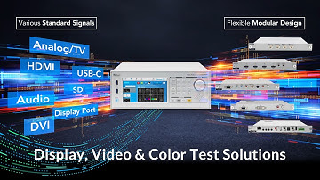Provide Complete Test Solution for Display | Chroma