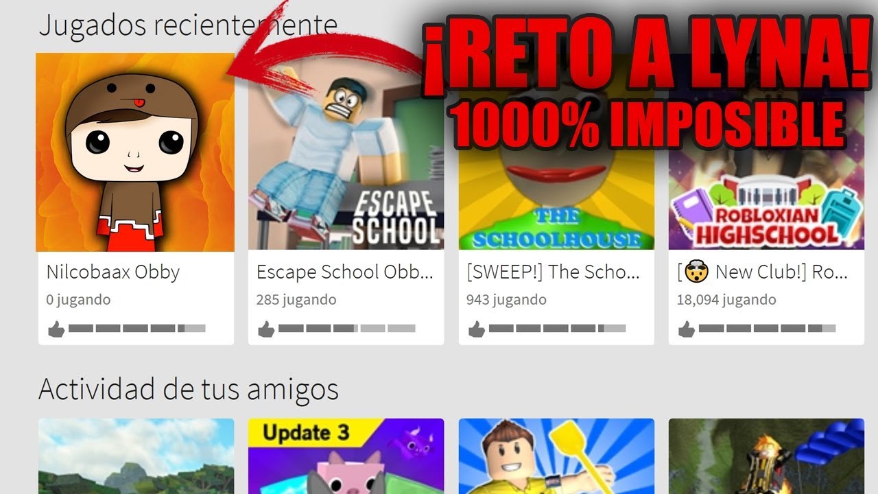 Reto A Lyna A Superar Mi Obby 1000 Imposible Nilcobax Obby Roblox Youtube - creo mi propio mapa roblox obby tycoon en español