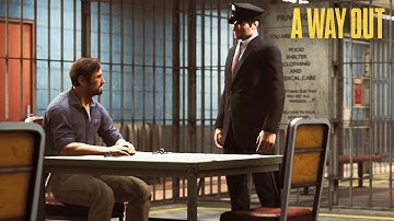 A Way Out Walkthrough #9 - Wrench Relay (PS4 HD)