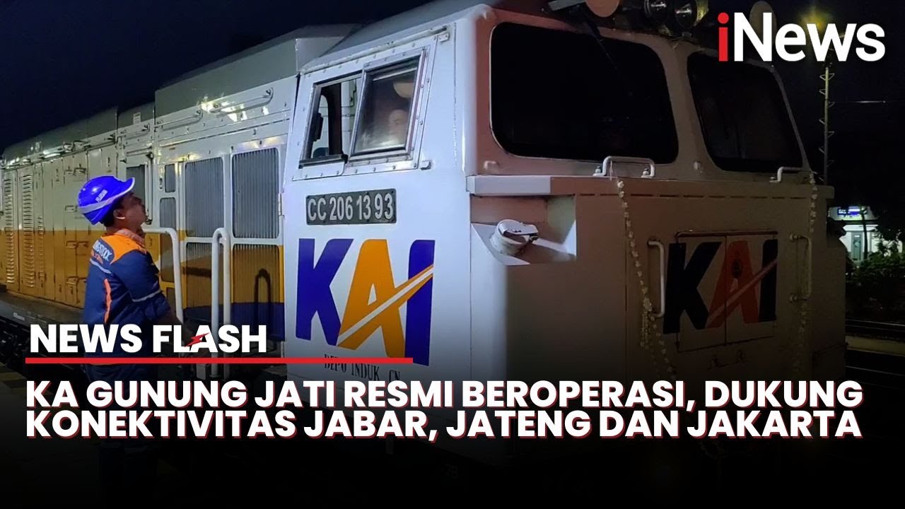PT KAI Operasikan KA Gunung Jati, Tambah Relasi hingga Semarang | News Flash