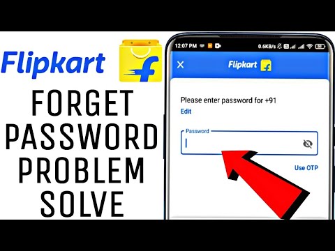 flipkart forget password problem solve | flipkart password problem