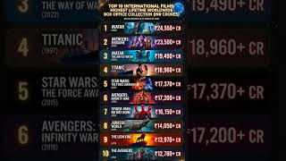 top 10 International films highest gross collected movies on worldwide#avangersdoomsday#avatar #dude