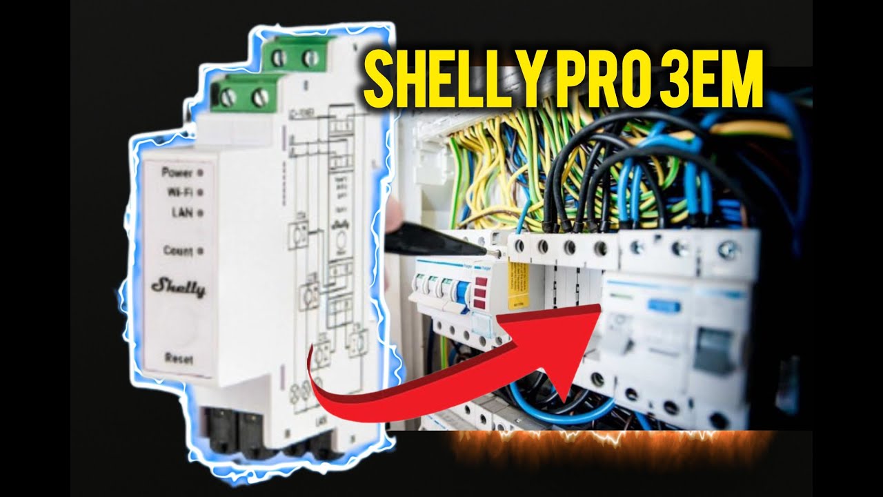 Installation Relais Shelly Pro 3EM. #16