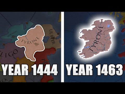 How I United Ireland in 19 Years ( British Monarchs HATE HIM ) - Europa Universalis 4