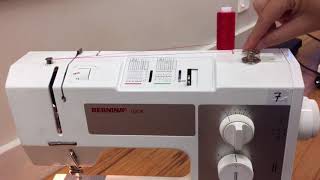 Filling a bobbin - Bernina 1008