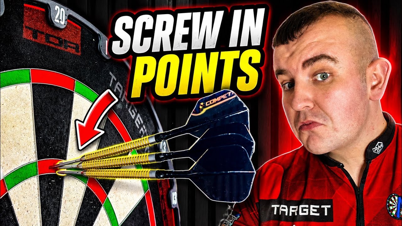 Mission Darts Launch Screw in Points - YouTube
