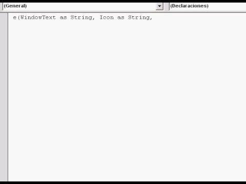 Visual Basic - Medium Lesson 1 - MsgBox Customized Functions