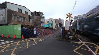 南鐵地下化施工 大同路141巷平交道旁建築拆除(109.05.23)