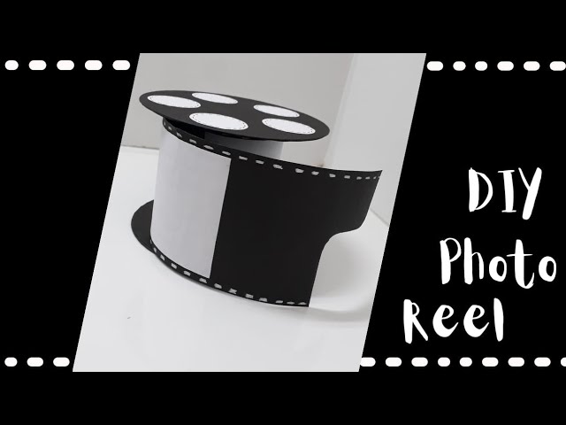 DIY Photo album in shape of film reel 📽️ (ENG Subtitles) - Speed up #627 