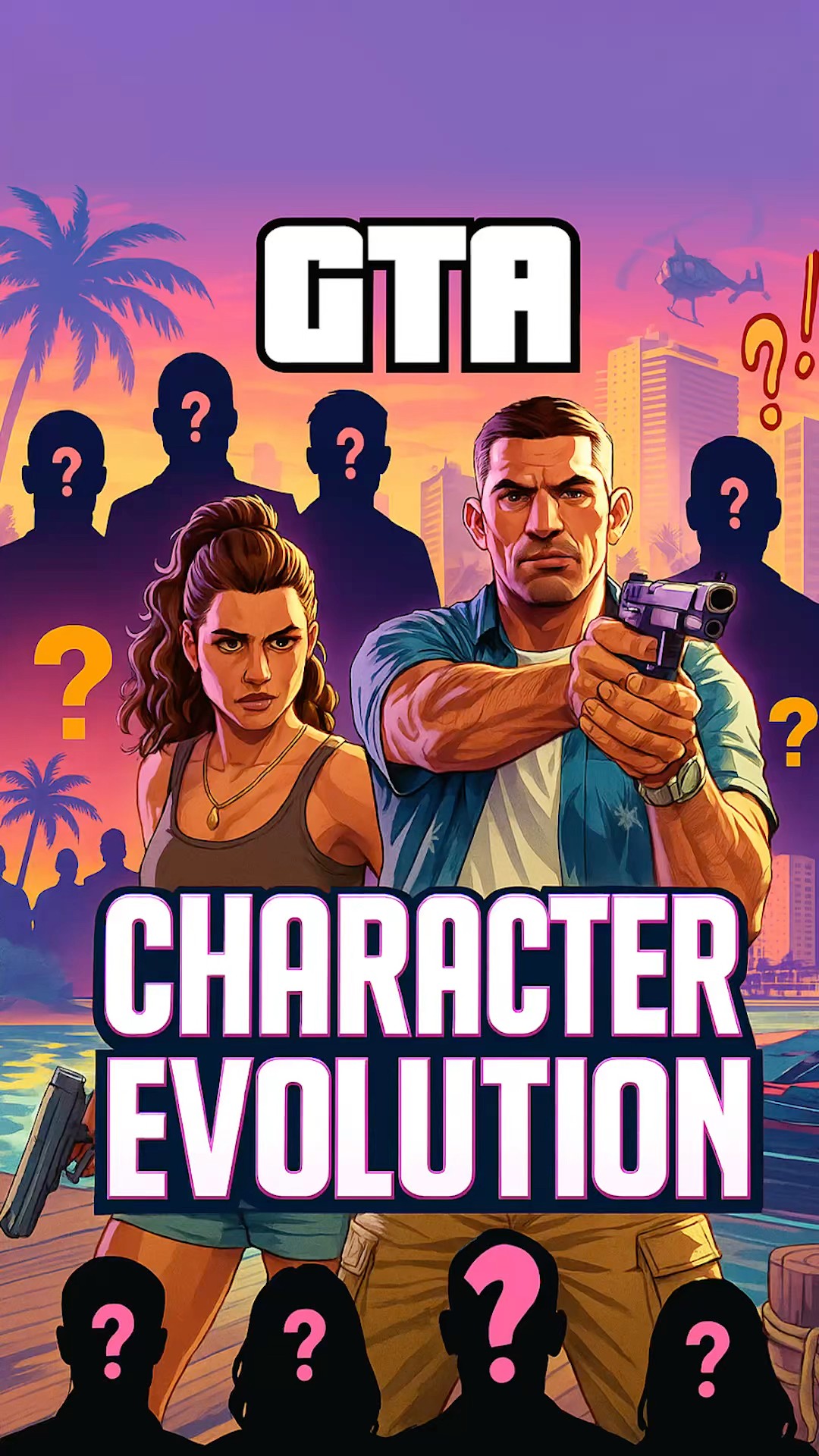 Evolution Of GTA Characters From 1997 To 2026 Shorts YouTube Oardefault 