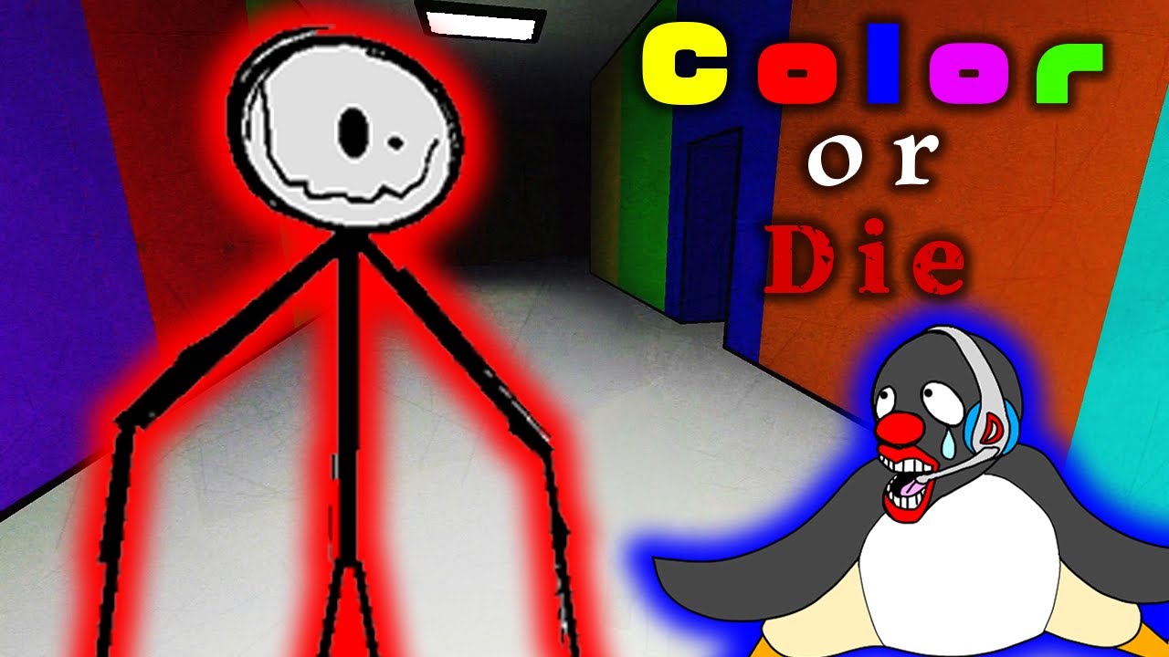 Если бы Пингу заблудился в подземелье с монстром-краской, вот что бы, скорее всего, произошло.