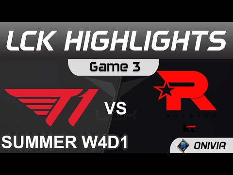 T1 vs KT Highlights Game 3 LCK Summer Season 2021 W4D1 T1 vs KT Rolster by Onivia
