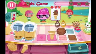 Strawberry Shortcake Ice Cream Swirling soft ice cream in Cool Breeze Coast Line Compilation Kids screenshot 5
