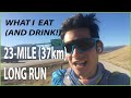 23-mile (37km) LONG RUN Fuel and Nutrition! What I eat and drink during Training | Sage Canaday