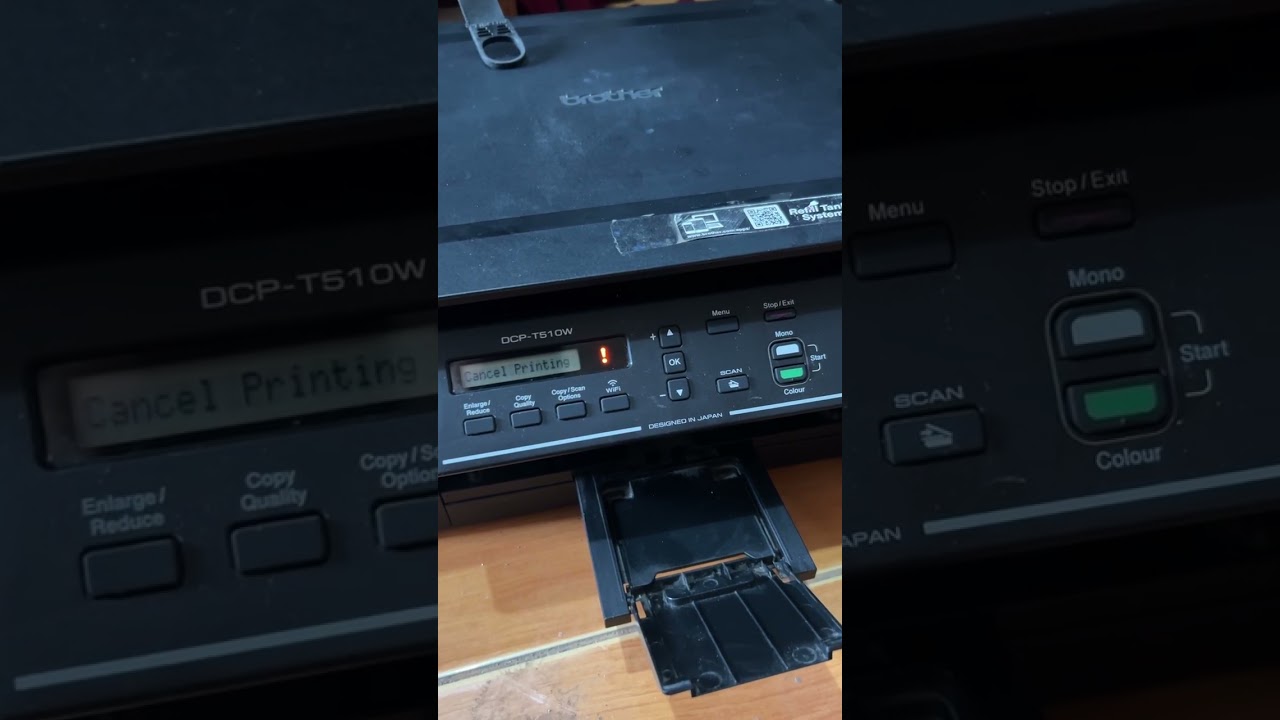 Print unable 3b - Brother DCP-T510w