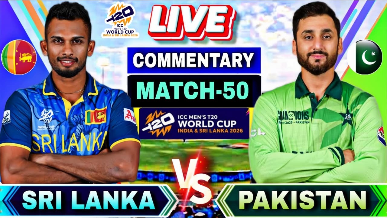 🔴Pakistan vs Sri lanka Match 50 | T20 World cup | Scores and Commentary | Pak vs SL  Match