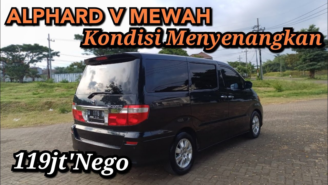 dijual Mobil Bekas Murah Mewah Toyota Alphard V 2004 Good Condition by Atmajaya Motor Malang #real