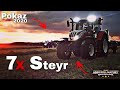 ☆ 7x Steyr Na Jednym Polu! ☆ Pokaz Polowy AgroPerfekt Kisielice |  McHale | Pottinger | Zbór Traw ☆