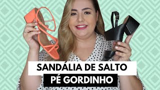 Sandália de salto bloco: como usar em pé gordinho // por Ana Luiza Palhares •