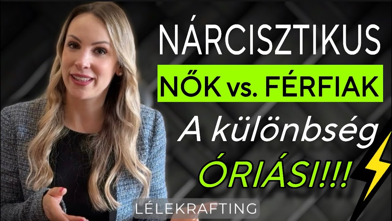 Nárcisztikus Nők vs. Férfiak – ÓRIÁSI a különbség!!!⚠️