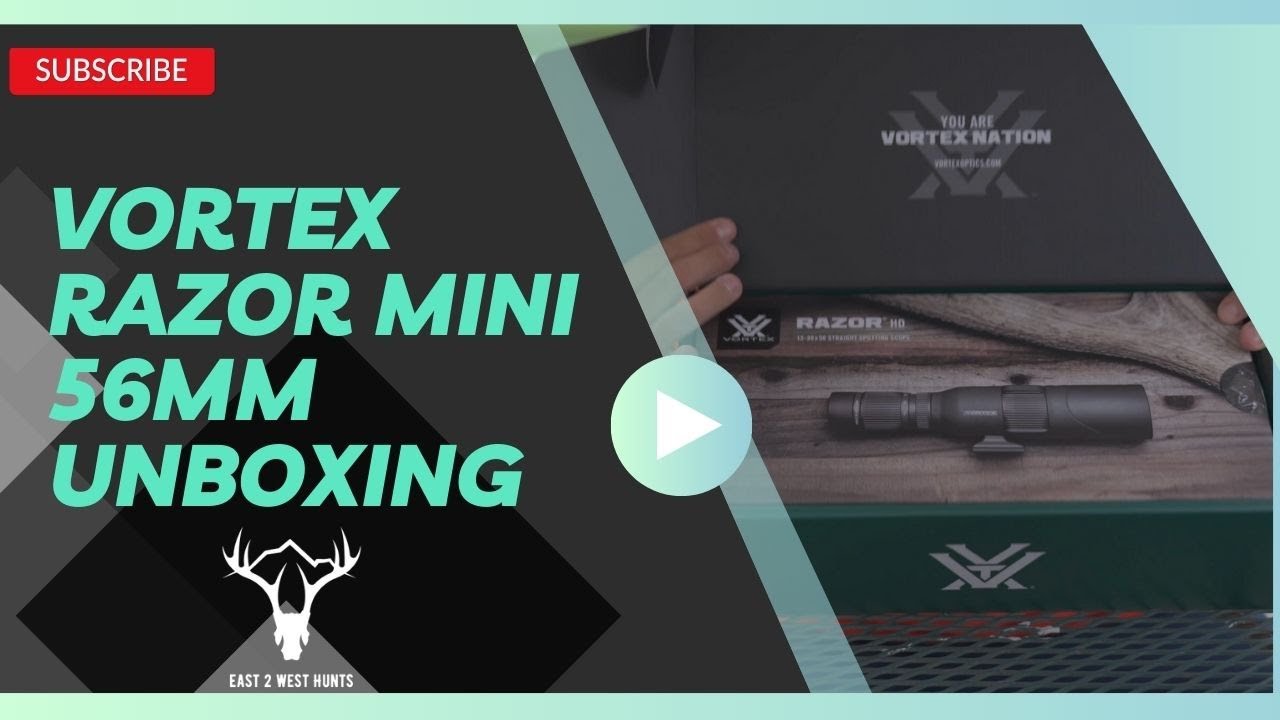 Vortex Razor Spotter Vortex Razor HD 56mm Spotter Unboxing - YouTube