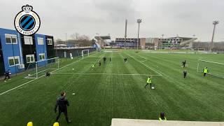 Shooting + 1v1 // Club Brugge U8-U9 // 2020 screenshot 1