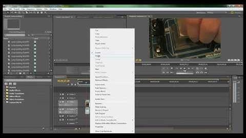 Learn The Layout of Premiere Pro CS4/5