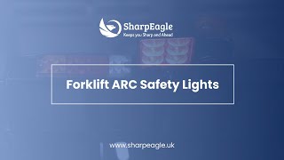 Forklift ARC Safety Lights by SharpEagle: Ultimate Pedestrian Safety Warning Solution